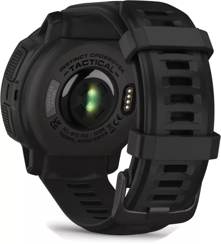 Умные часы Garmin Instinct Crossover Solar Tactical Edition 45 мм (черный) фото-2
