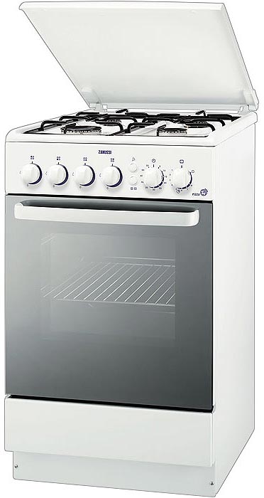 Газовая плита Zanussi ZCG565GW - фото1 Газовая плита Zanussi ZCG565GW - фото1