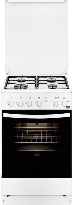Газоэлектрическая плита Zanussi ZCK954001W, Газовый - фото1 Газоэлектрическая плита Zanussi ZCK954001W, Газовый - фото1